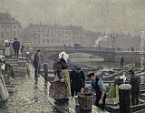 Paul Gustave Fischer Famous Paintings - Ved Gammel Strand